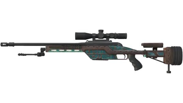 SSG 08 | Azure Glyph (Well-Worn)