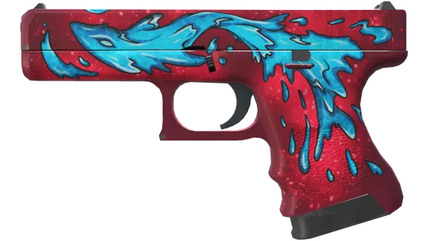 Glock-18 | Water Elemental (Minimal Wear)
