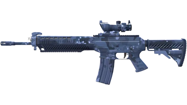 SG 553 | Night Camo (Minimal Wear)
