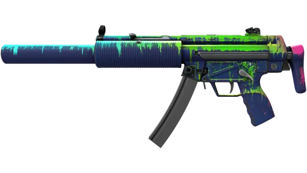 StatTrak™ MP5-SD | Phosphor (Minimal Wear)