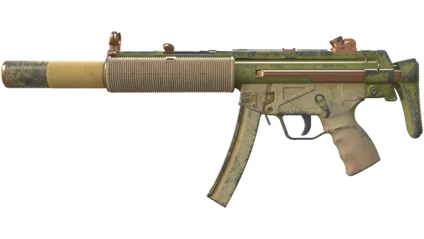 MP5-SD | Savannah Halftone (Well-Worn)