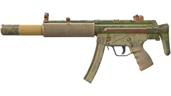 MP5-SD | Savannah Halftone (Well-Worn)