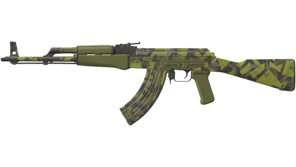 AK-47 | Olive Polycam (Minimal Wear)
