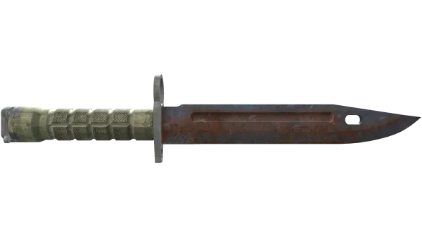 ★ Bayonet | Rust Coat (Battle-Scarred)