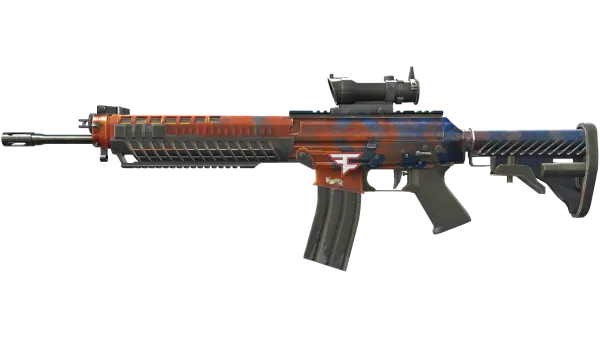 StatTrak™ SG 553 | Danger Close (Field-Tested)