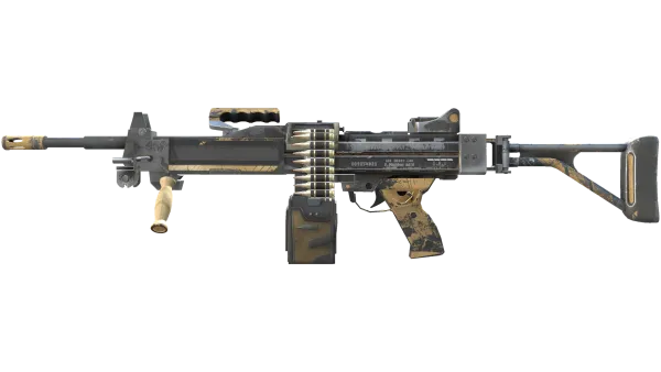 Negev | Desert-Strike (Battle-Scarred)