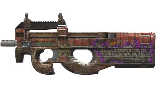StatTrak™ P90 | Freight (Battle-Scarred)