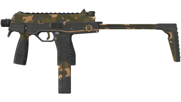 MP9 | Black Sand (Battle-Scarred)