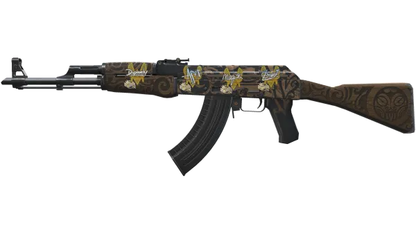 StatTrak™ AK-47 | Uncharted (Field-Tested)