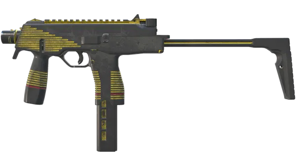 MP9 | Bee-Tron (Battle-Scarred)
