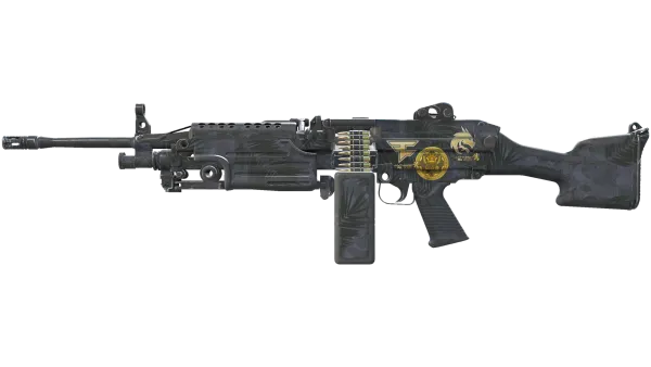 Souvenir M249 | Midnight Palm (Well-Worn)