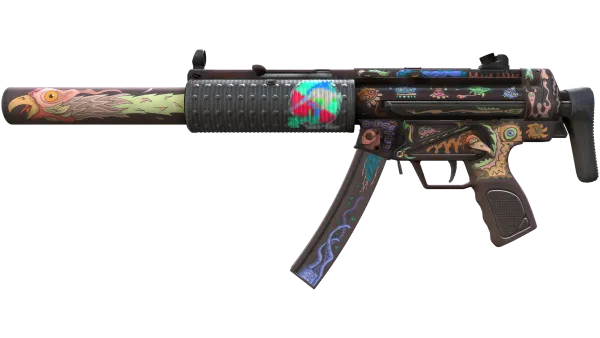 MP5-SD | Necro Jr. (Well-Worn)