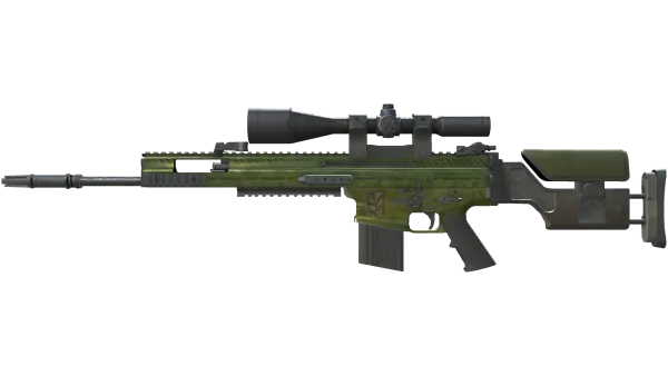 SCAR-20 | Green Marine (Battle-Scarred)