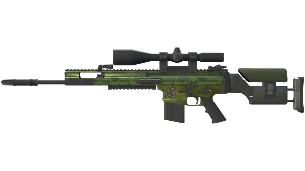 SCAR-20 | Green Marine (Well-Worn)