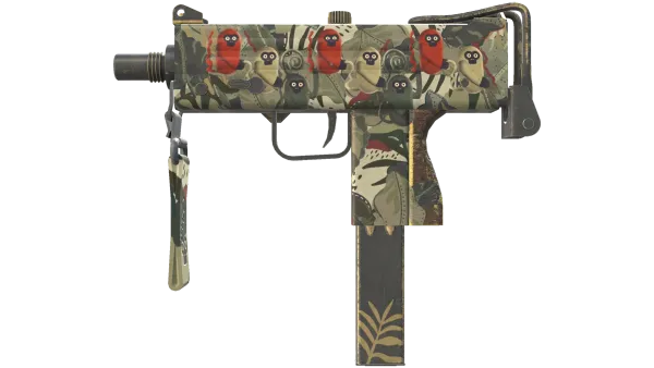 StatTrak™ MAC-10 | Monkeyflage (Field-Tested)