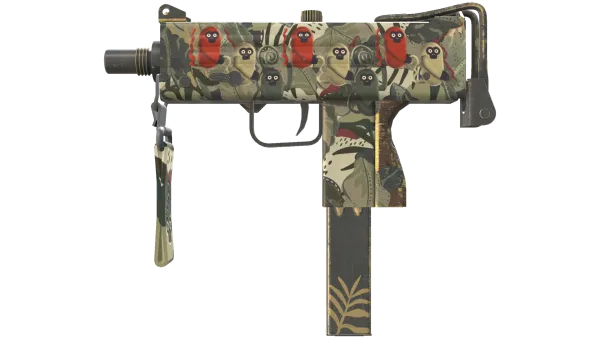 MAC-10 | Monkeyflage (Field-Tested)