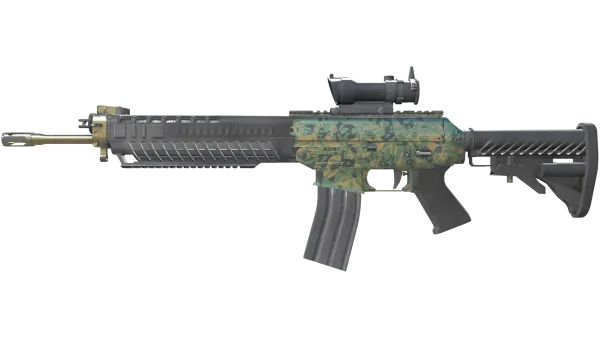 SG 553 | Army Sheen (Minimal Wear)
