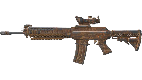 SG 553 | Safari Print (Battle-Scarred)