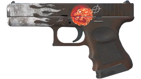 StatTrak™ Glock-18 | Oxide Blaze (Field-Tested)