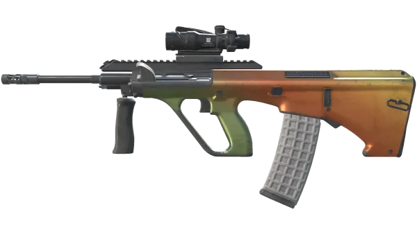 AUG | Amber Fade (Well-Worn)