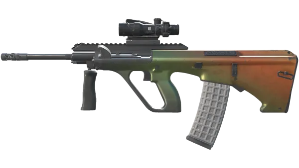 AUG | Amber Fade (Well-Worn)