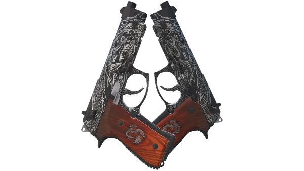 Dual Berettas | Dualing Dragons (Field-Tested)