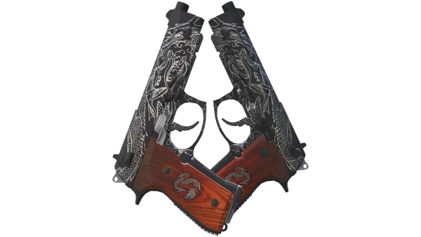 Dual Berettas | Dualing Dragons (Field-Tested)