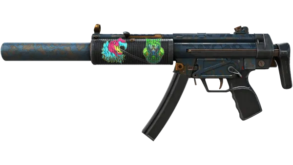 StatTrak™ MP5-SD | Acid Wash (Battle-Scarred)