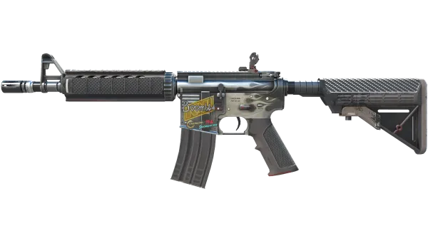 StatTrak™ M4A4 | Magnesium (Well-Worn)