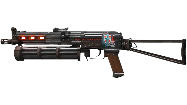 StatTrak™ PP-Bizon | Runic (Well-Worn)