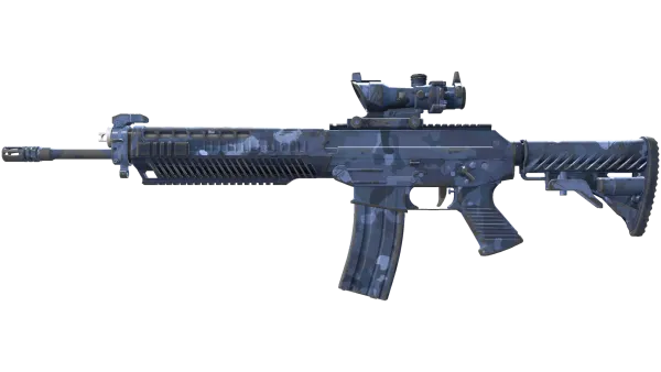 SG 553 | Night Camo (Field-Tested)