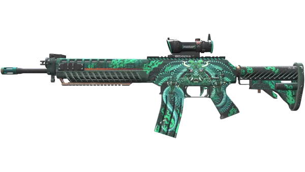 SG 553 | Dragon Tech (Minimal Wear)
