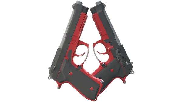 StatTrak™ Dual Berettas | Panther (Field-Tested)