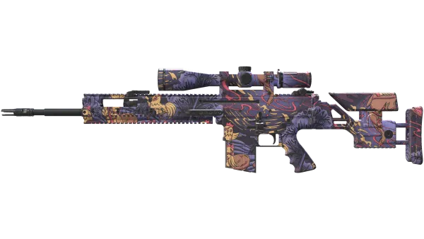 StatTrak™ SCAR-20 | Poultrygeist (Minimal Wear)