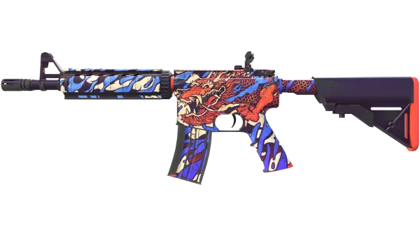 M4A4 | 龍王 (Dragon King) (Minimal Wear)