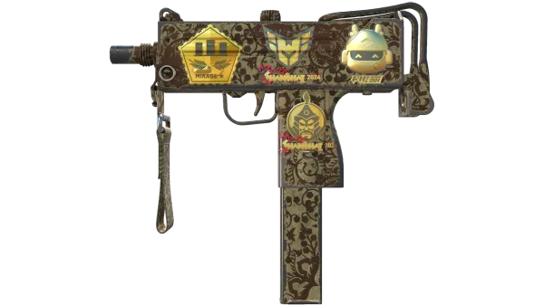 Souvenir MAC-10 | Sienna Damask (Field-Tested)