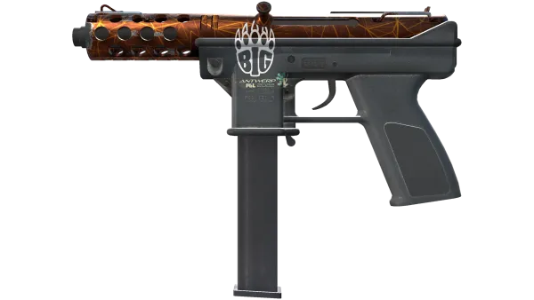 Tec-9 | Red Quartz (Minimal Wear)
