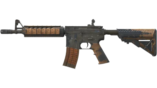 M4A4 | Poly Mag (Battle-Scarred)