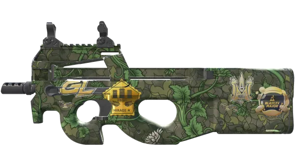 Souvenir P90 | Verdant Growth (Minimal Wear)