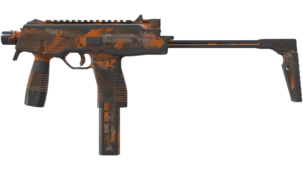 MP9 | Orange Peel (Battle-Scarred)