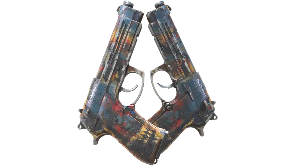 Dual Berettas | Hideout (Field-Tested)