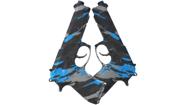 StatTrak™ Dual Berettas | Shred (Factory New)