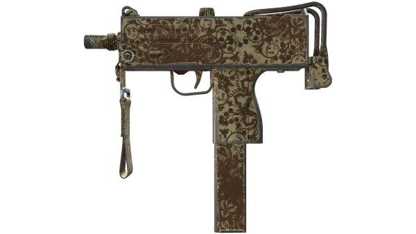 Souvenir MAC-10 | Sienna Damask (Field-Tested)