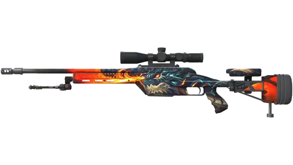 SSG 08 | Dragonfire (Minimal Wear)