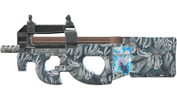 StatTrak™ P90 | Death Grip (Well-Worn)