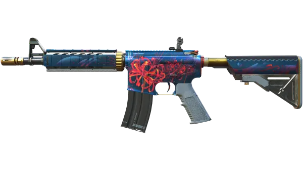 StatTrak™ M4A4 | Spider Lily (Minimal Wear)