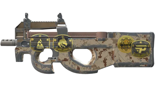 Souvenir P90 | Desert DDPAT (Well-Worn)