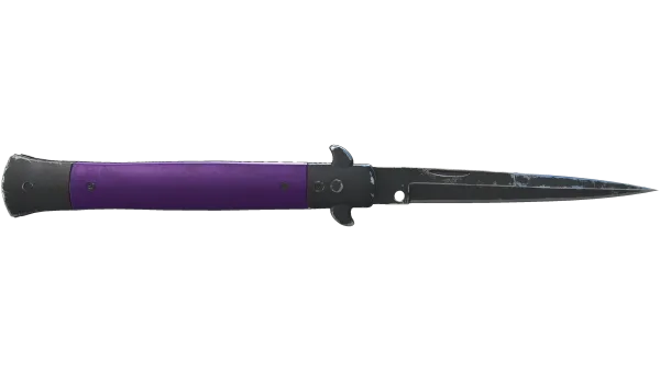 ★ Stiletto Knife | Ultraviolet (Battle-Scarred)