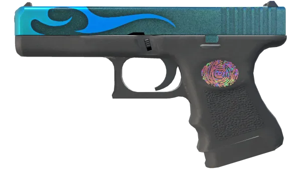 StatTrak™ Glock-18 | Bunsen Burner (Minimal Wear)