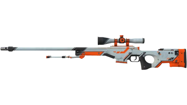 StatTrak™ AWP | Asiimov (Well-Worn)
